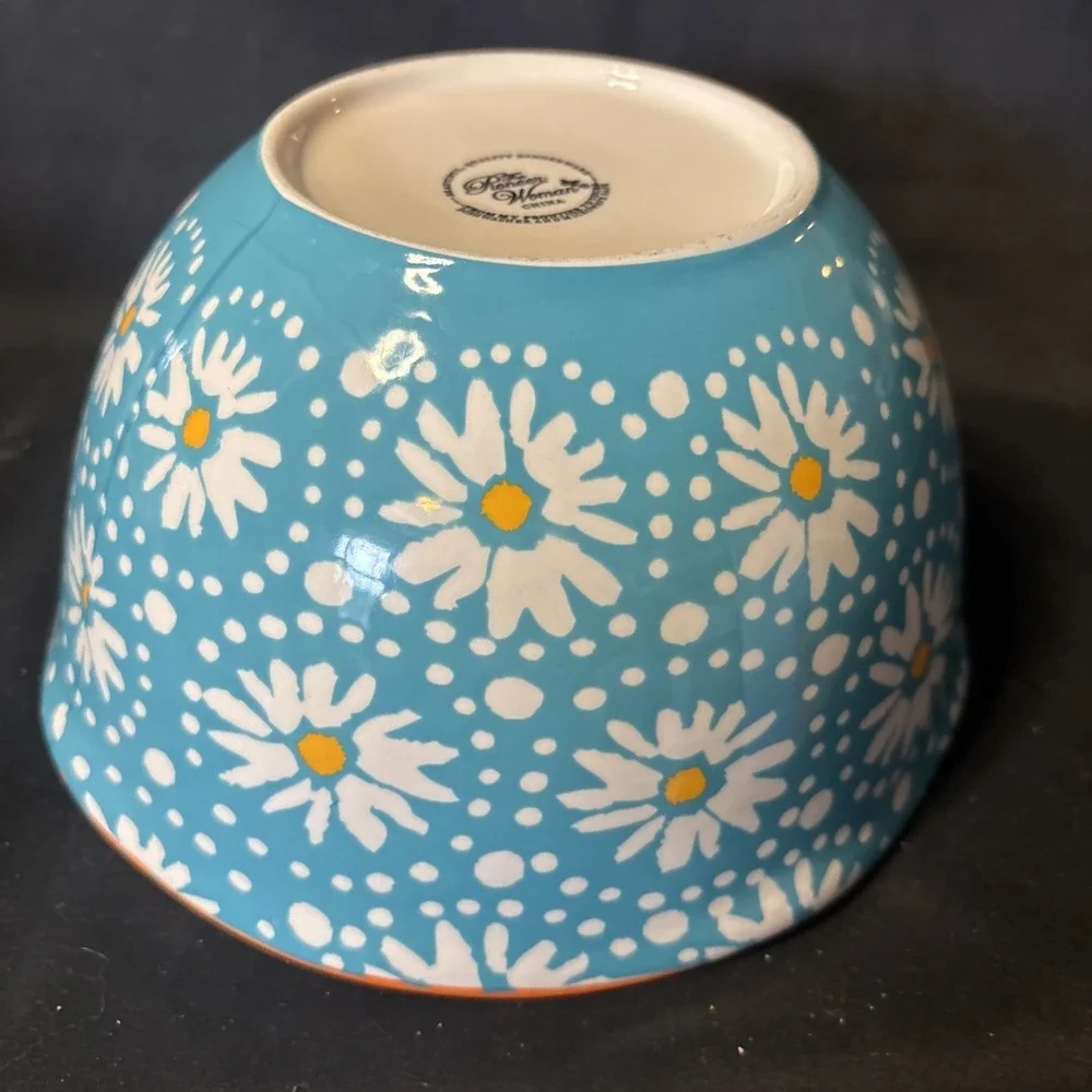Pioneer Woman ~ Flea Market Pattern ~ Stoneware ~ Medium ~ 9